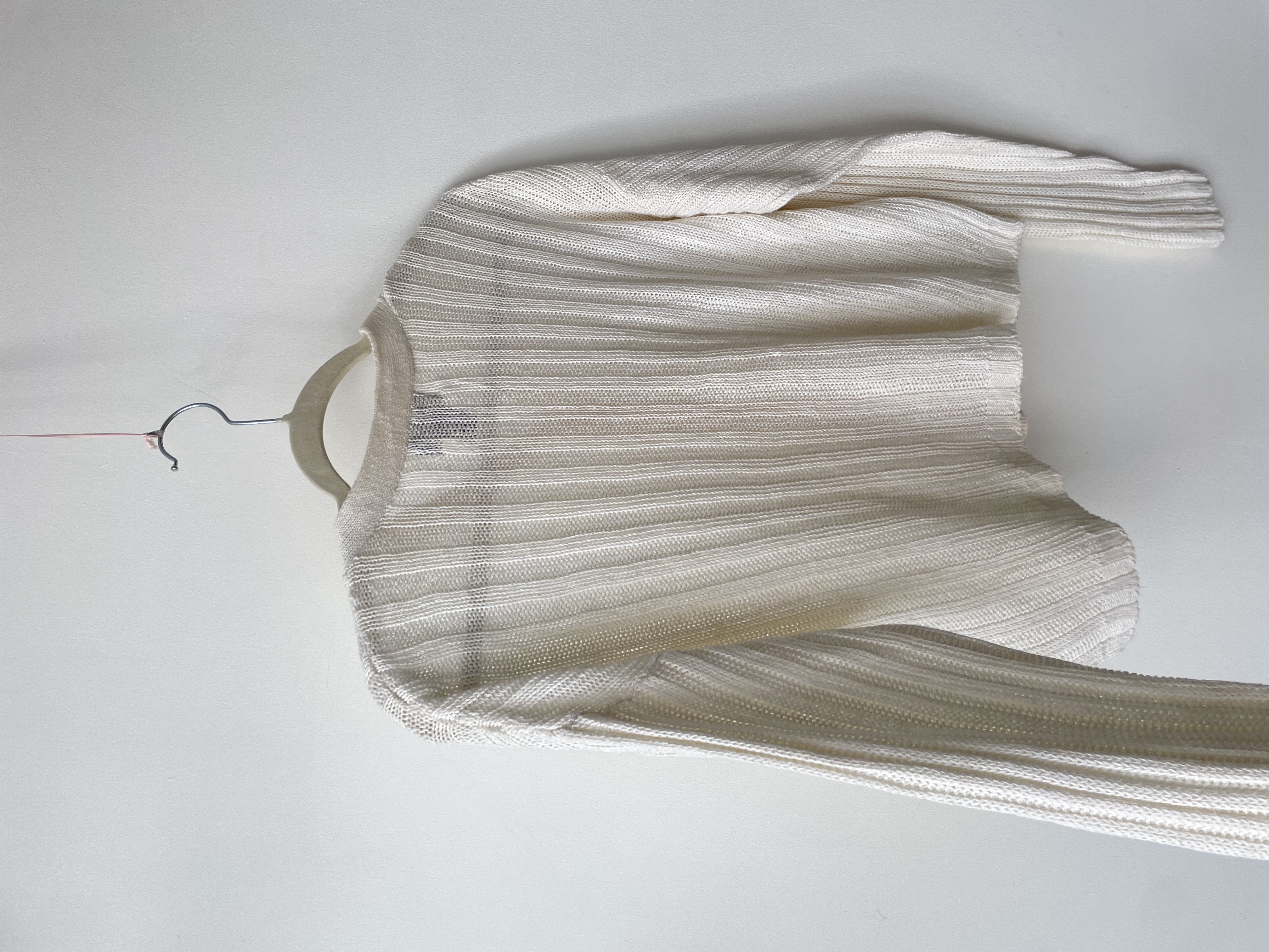 Cardigan lino. Talla: S holgado 3