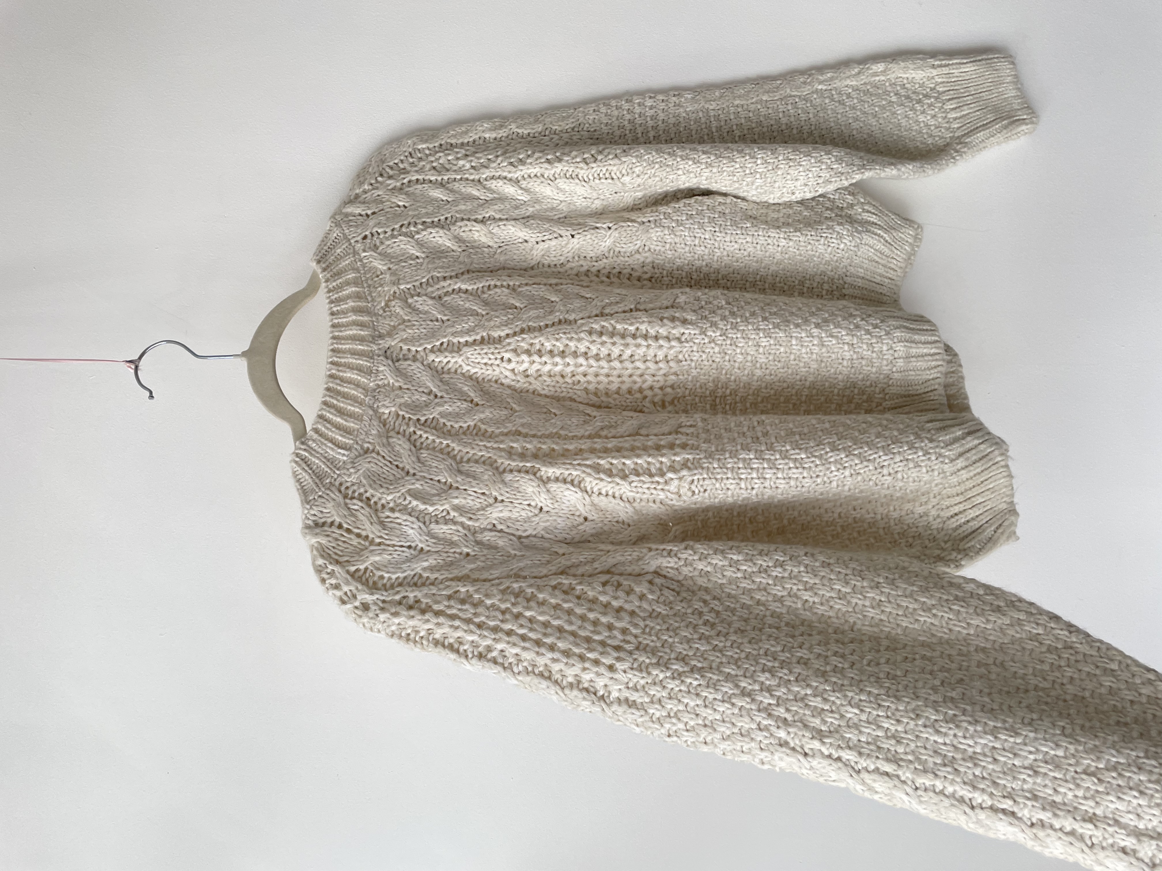 Sweater trenzado. Talla: S oversized  3