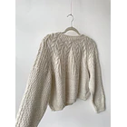 Sweater trenzado. Talla: S oversized  3