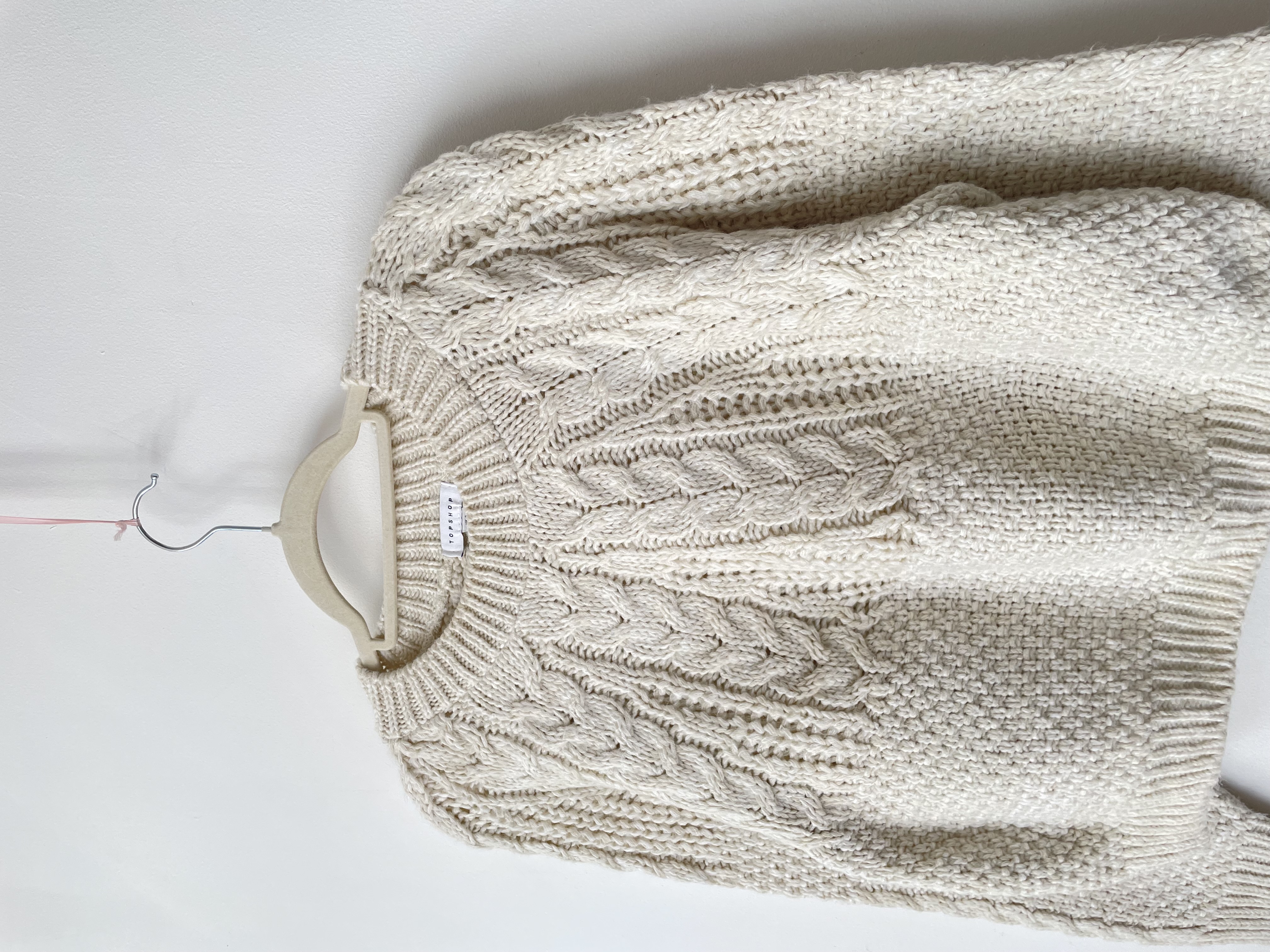 Sweater trenzado. Talla: S oversized  2