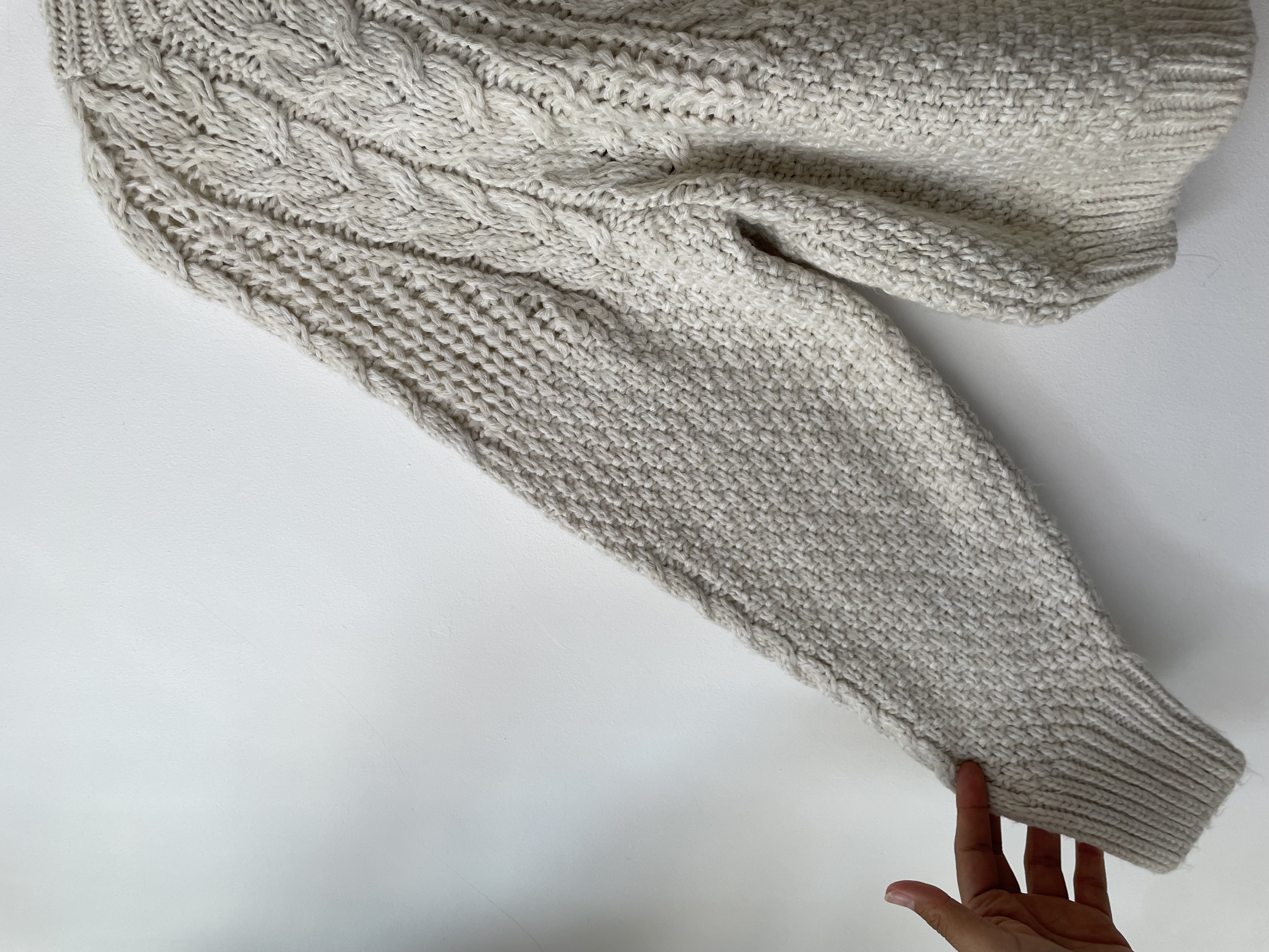 Sweater trenzado. Talla: S oversized  4