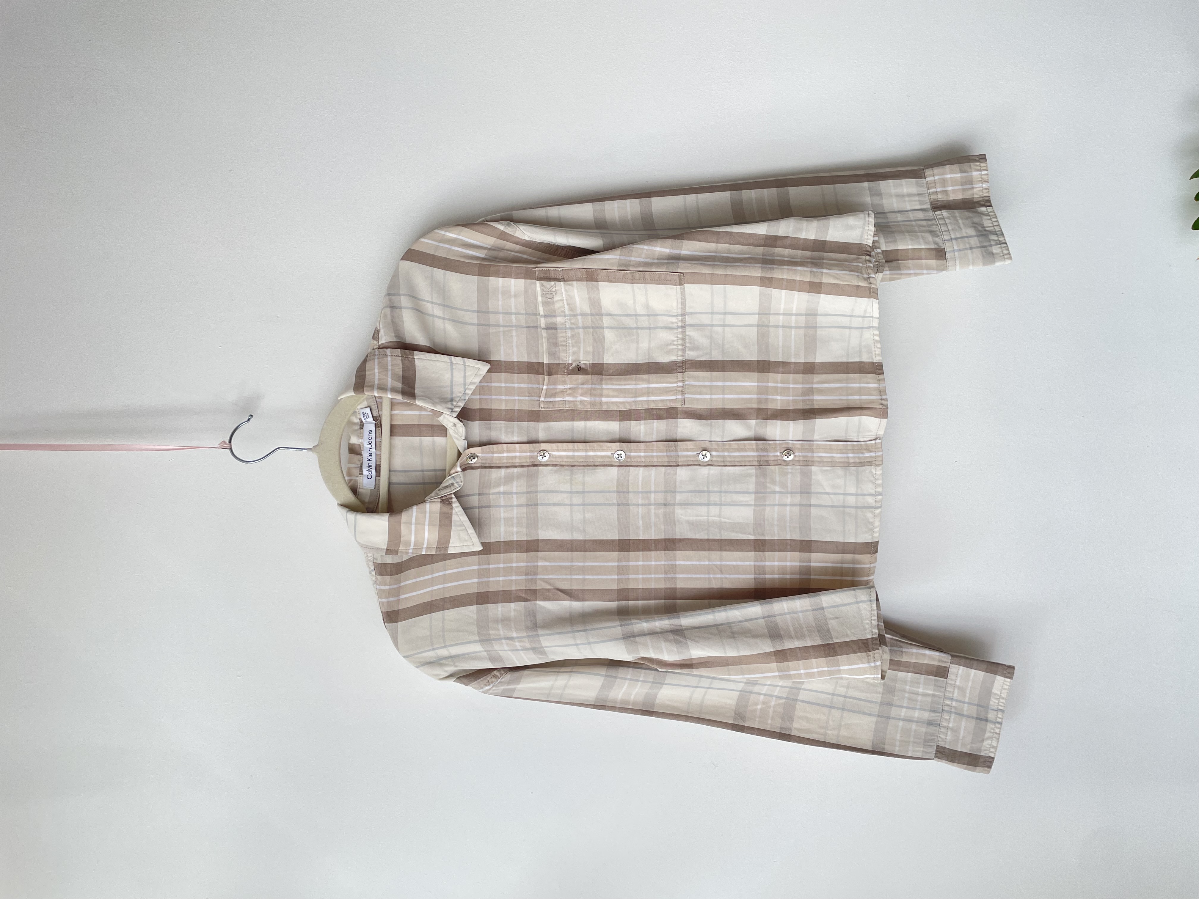 Blusa tartán. Talla: XS oversized 1