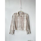 Blusa tartán. Talla: XS oversized 1