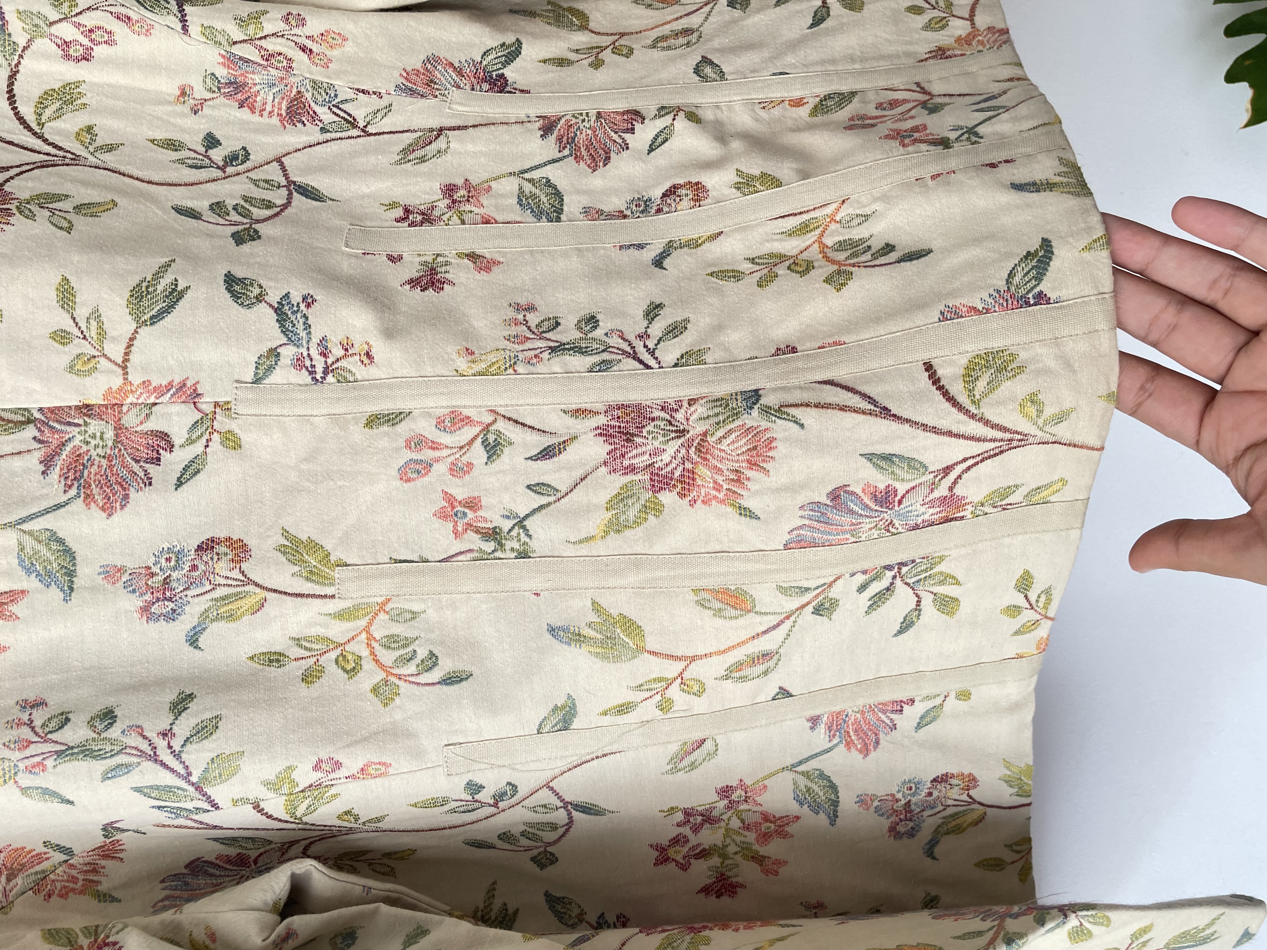 Chaqueta flores. Talla: XL 6