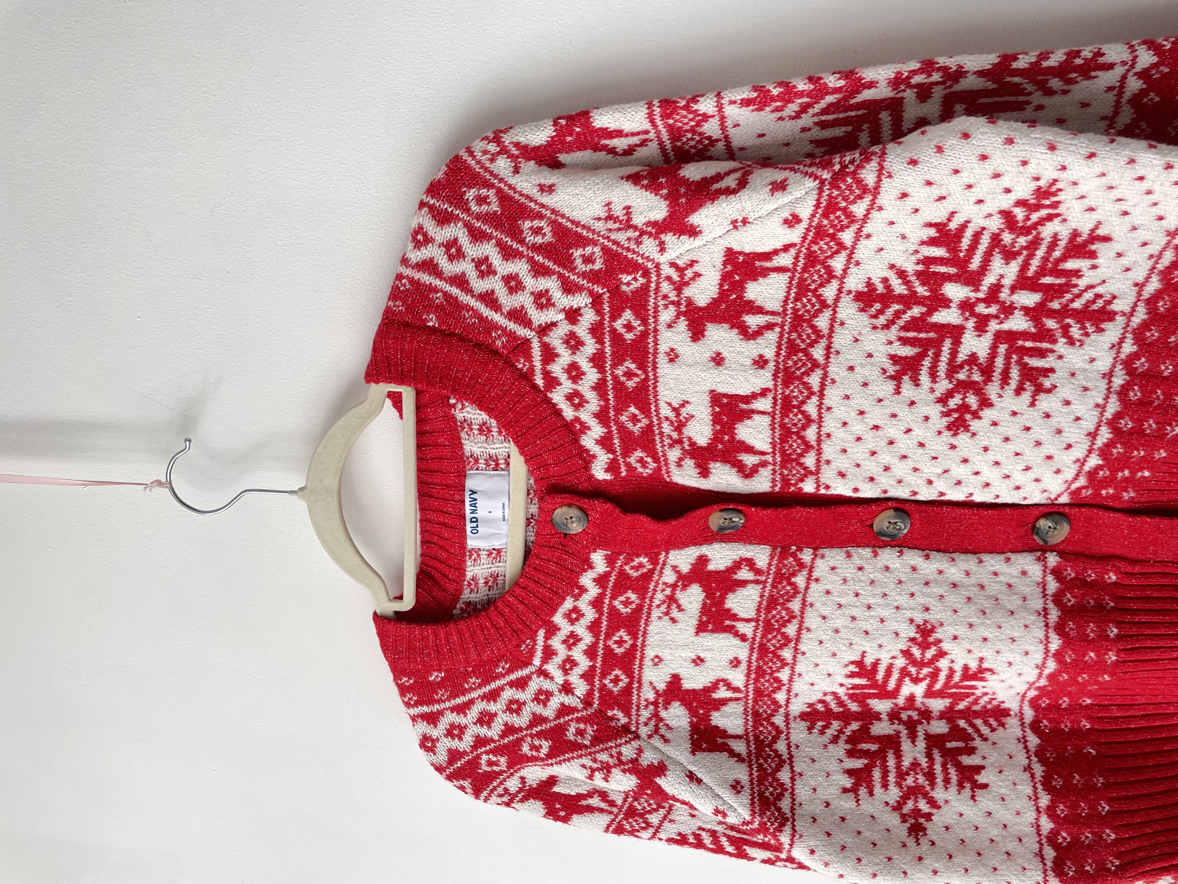 Cardigan navidad. Talla: S grande (m) 2