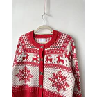 Cardigan navidad. Talla: S grande (m) 2