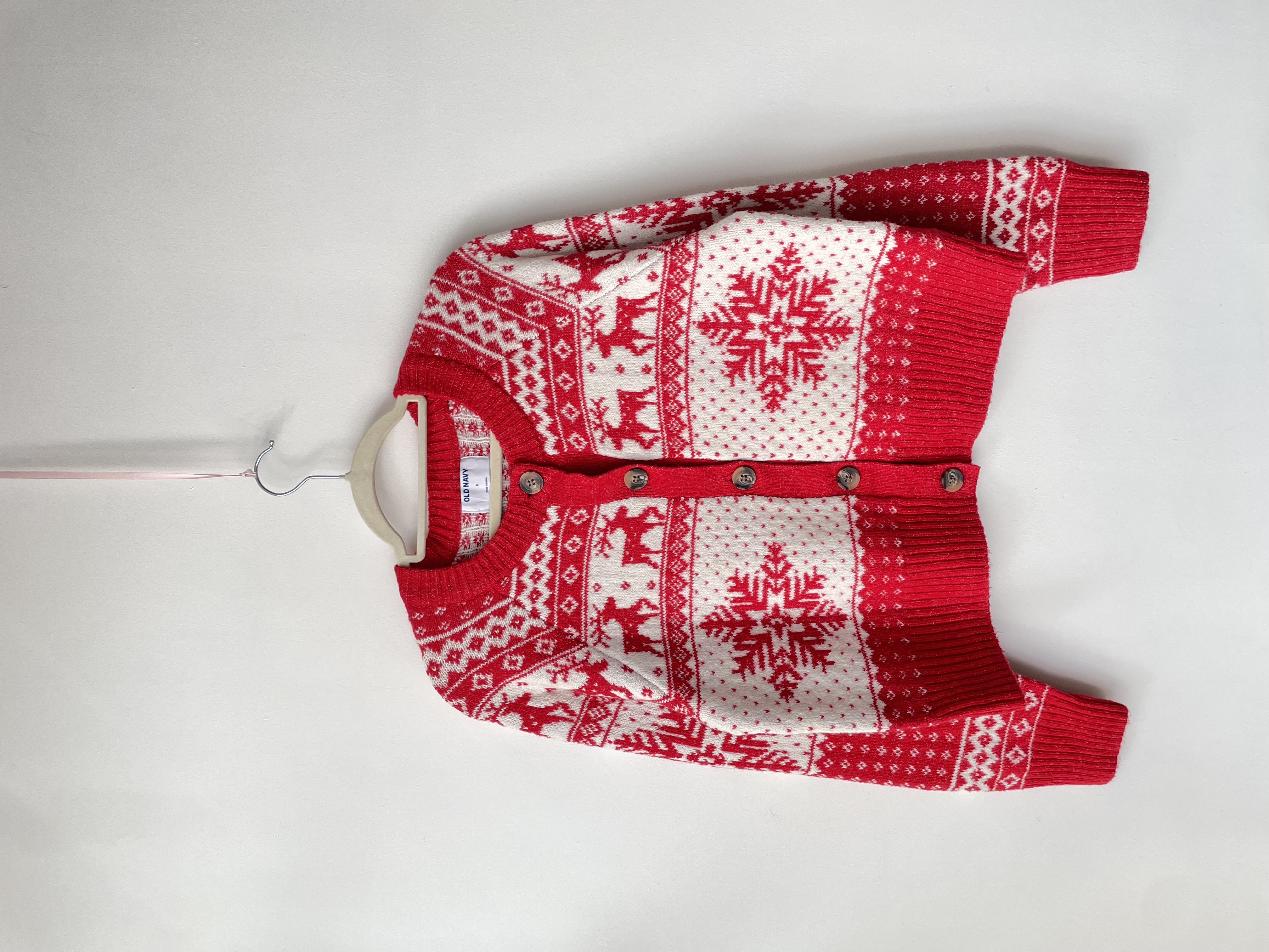 Cardigan navidad. Talla: S grande (m) 1