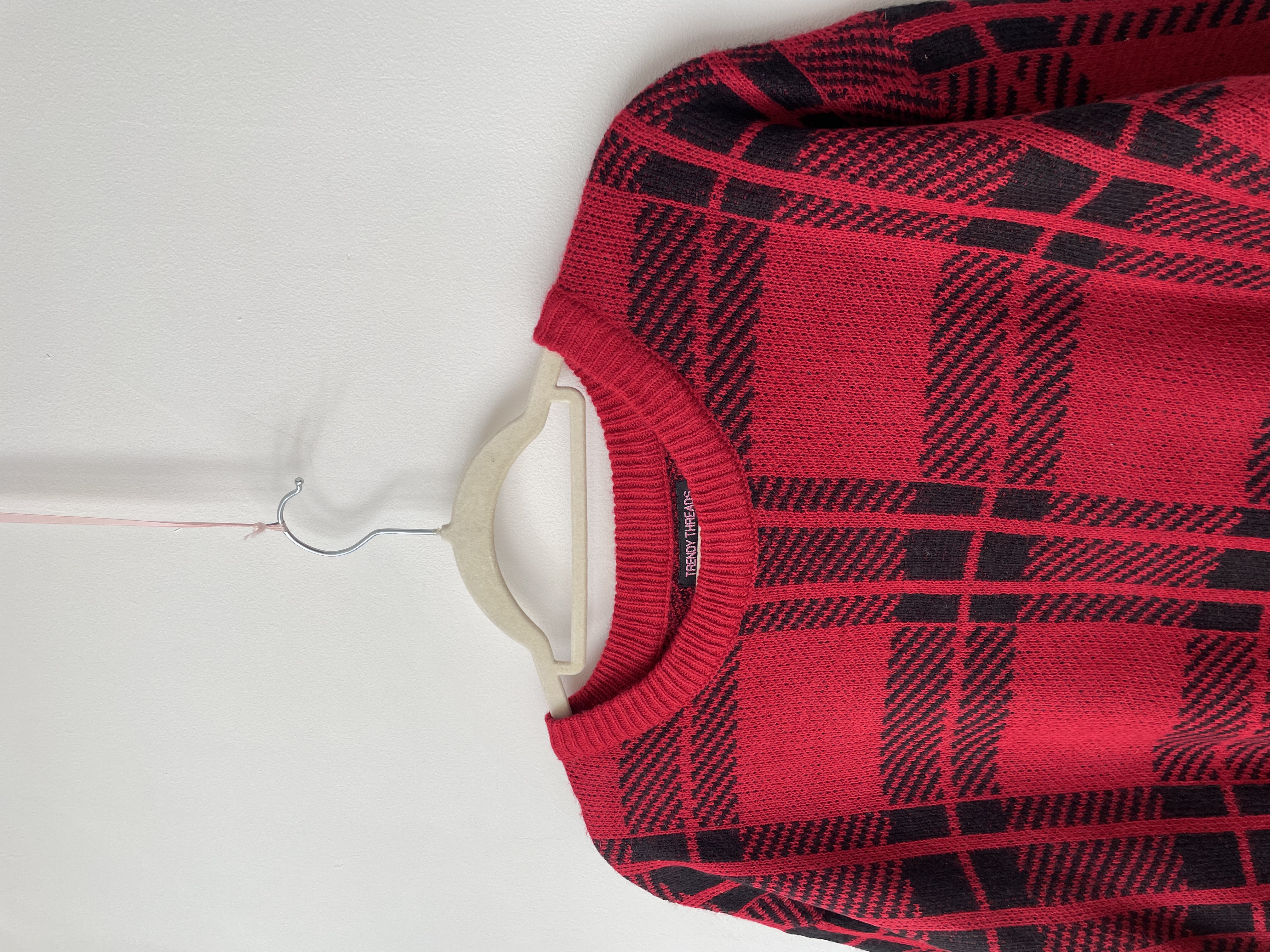 Sweater tartán. Talla: L 2