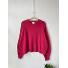 Sweater fucsia. Talla: M oversized 1