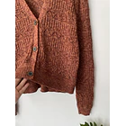 Cardigan café. Talla: L 2