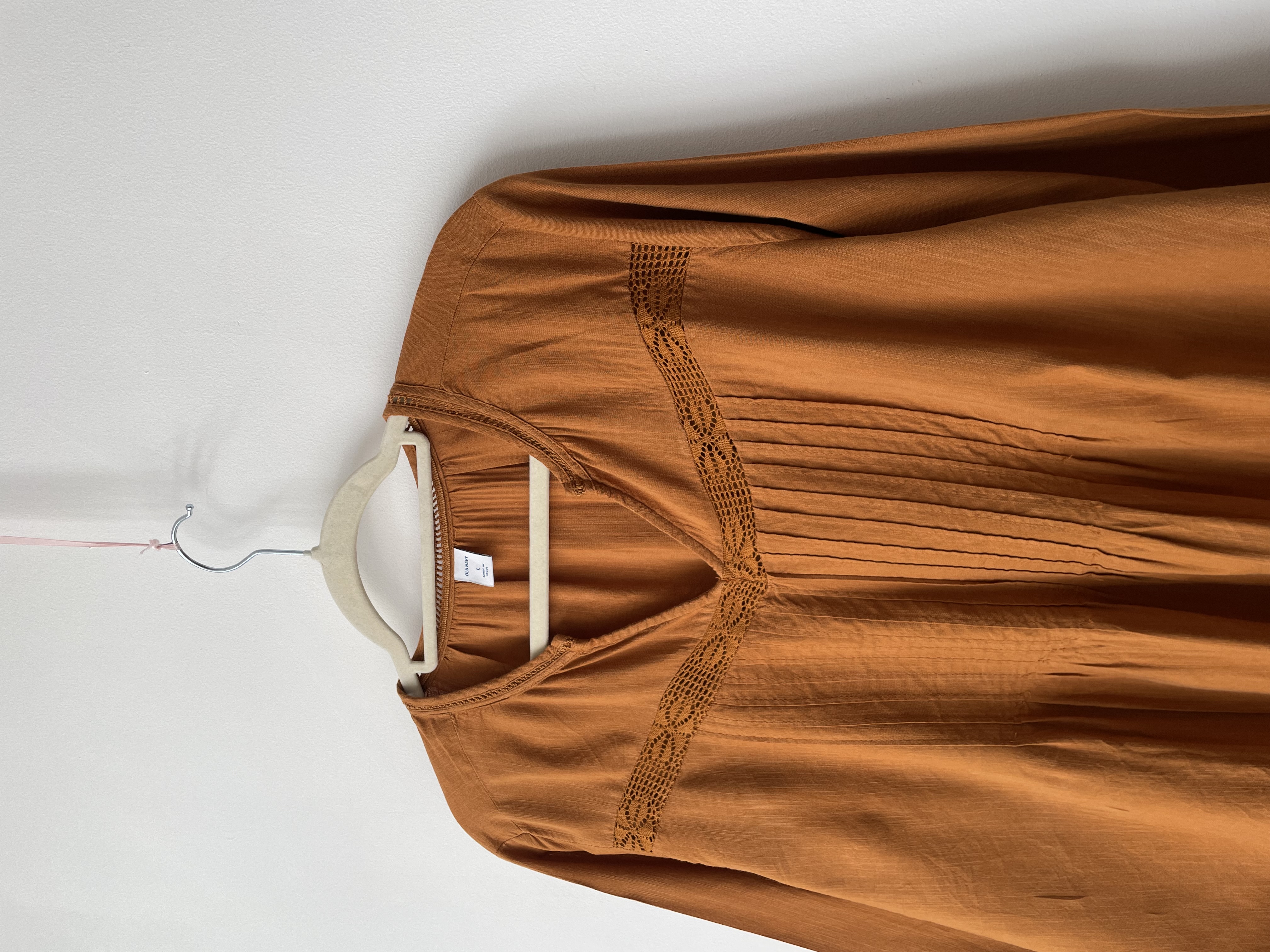 Blusa camel. Talla: L holgada 2