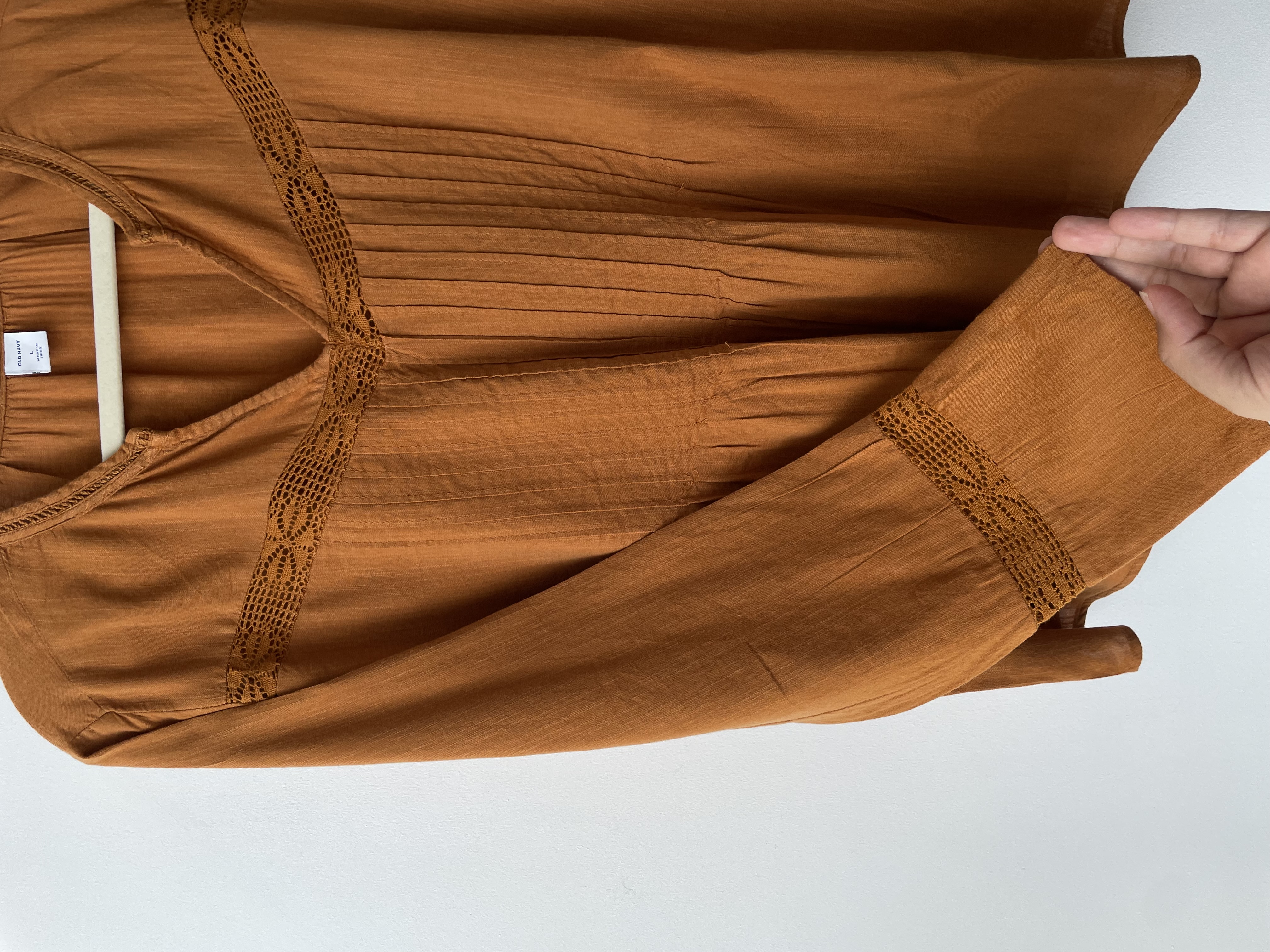 Blusa camel. Talla: L holgada 3