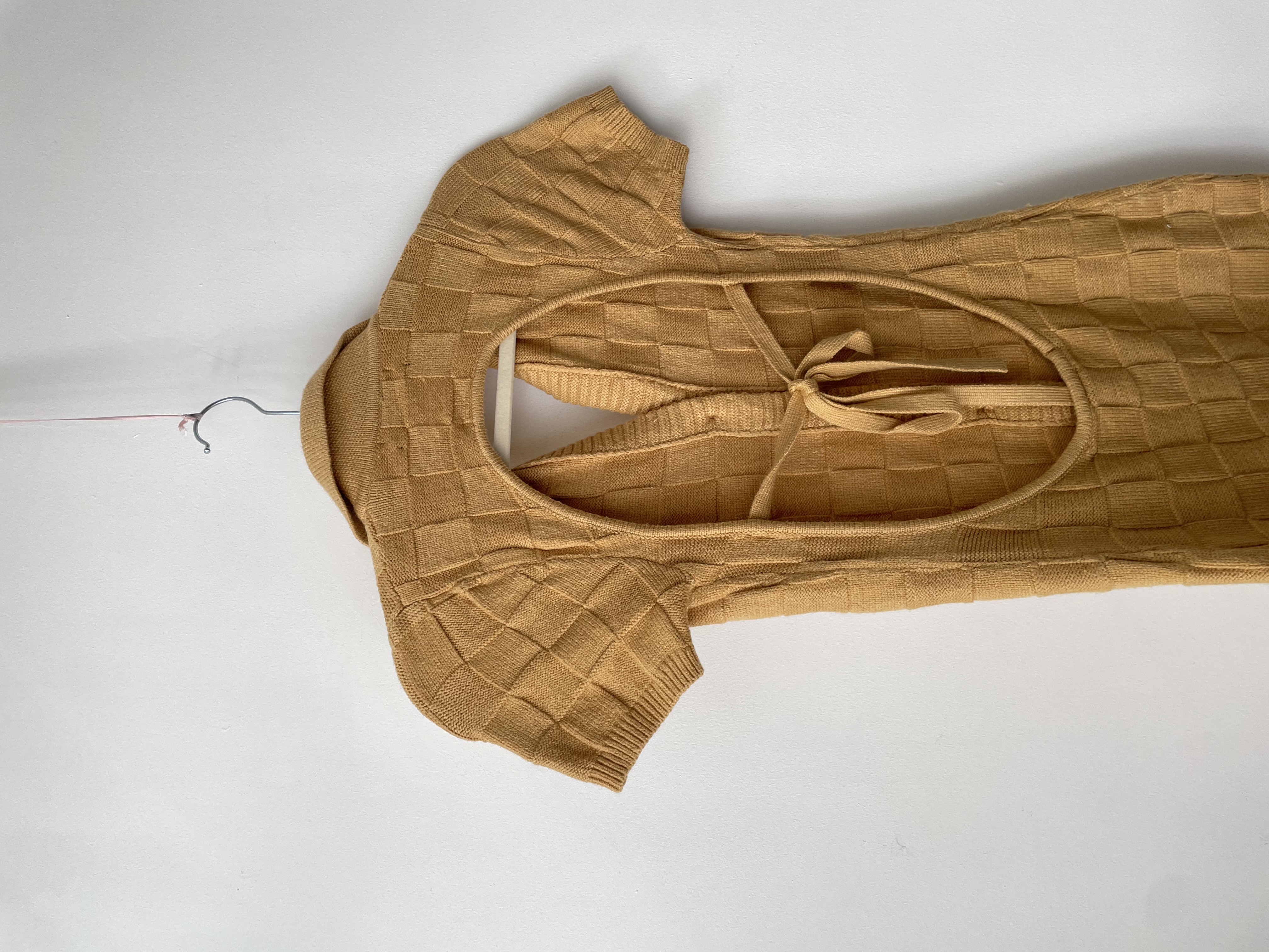 Vestido camel. Talla: S 2