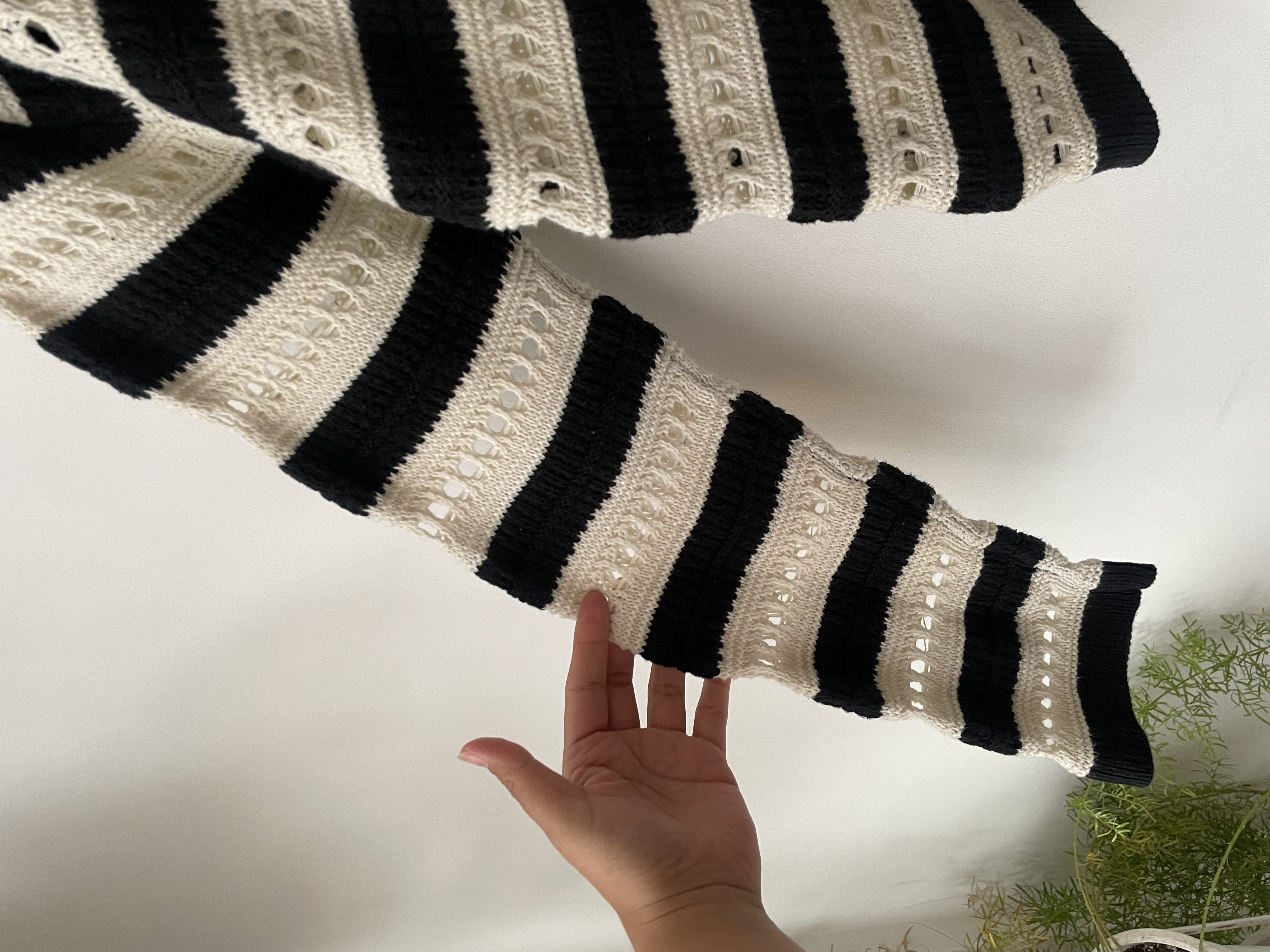 Sweater calado. Talla: S oversized 2