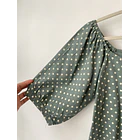 Blusa lunares lino. Talla: L 3