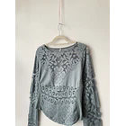 Blusa encaje. Talla: L  2