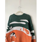 Sweater campo. Talla: M 2