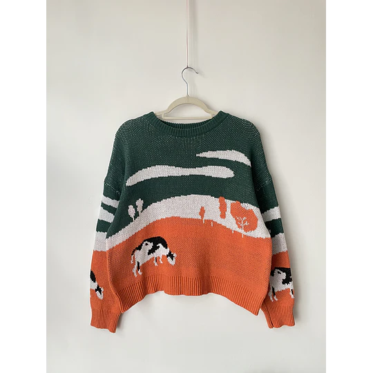 Sweater campo. Talla: M