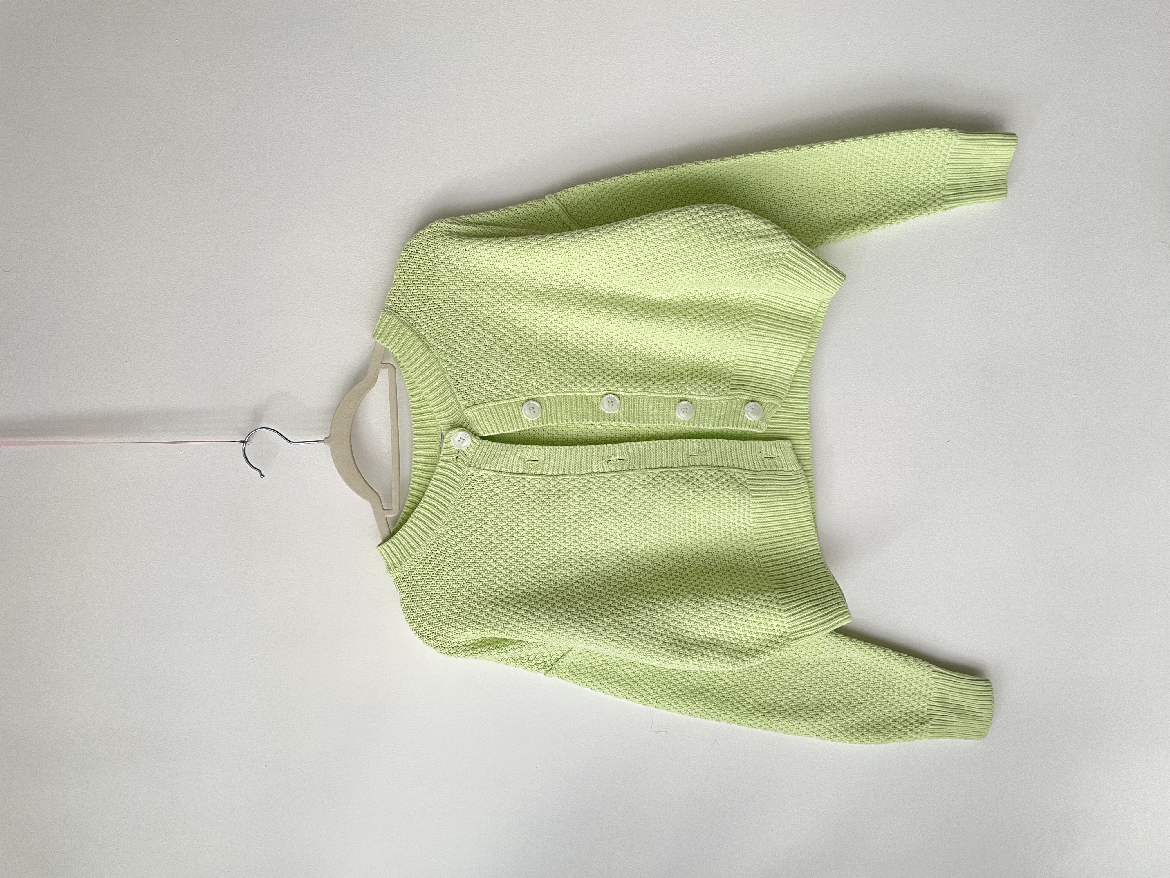 Cardigan limón. Talla: M 1