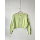 Cardigan limón. Talla: M 1