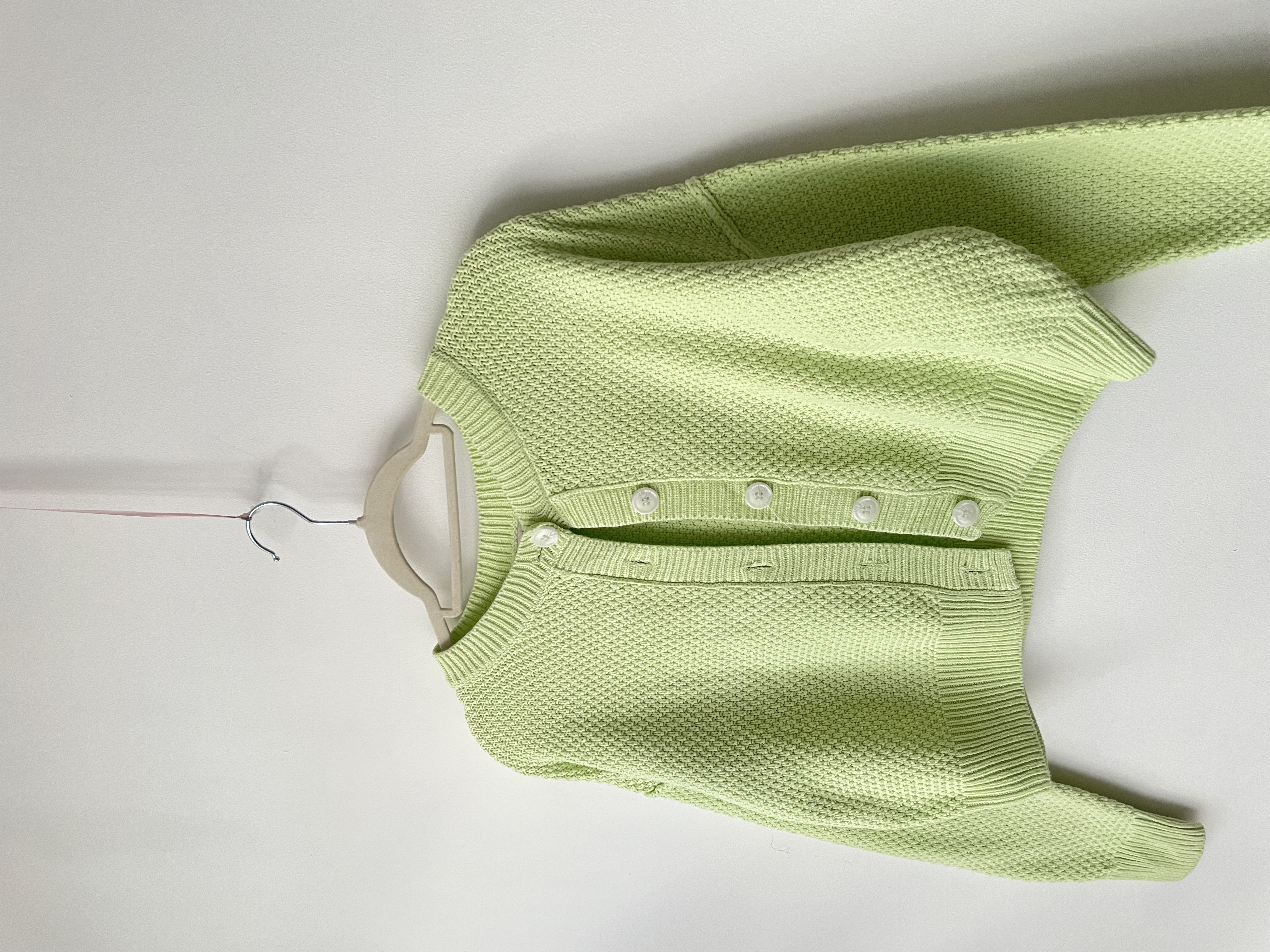 Cardigan limón. Talla: M 2