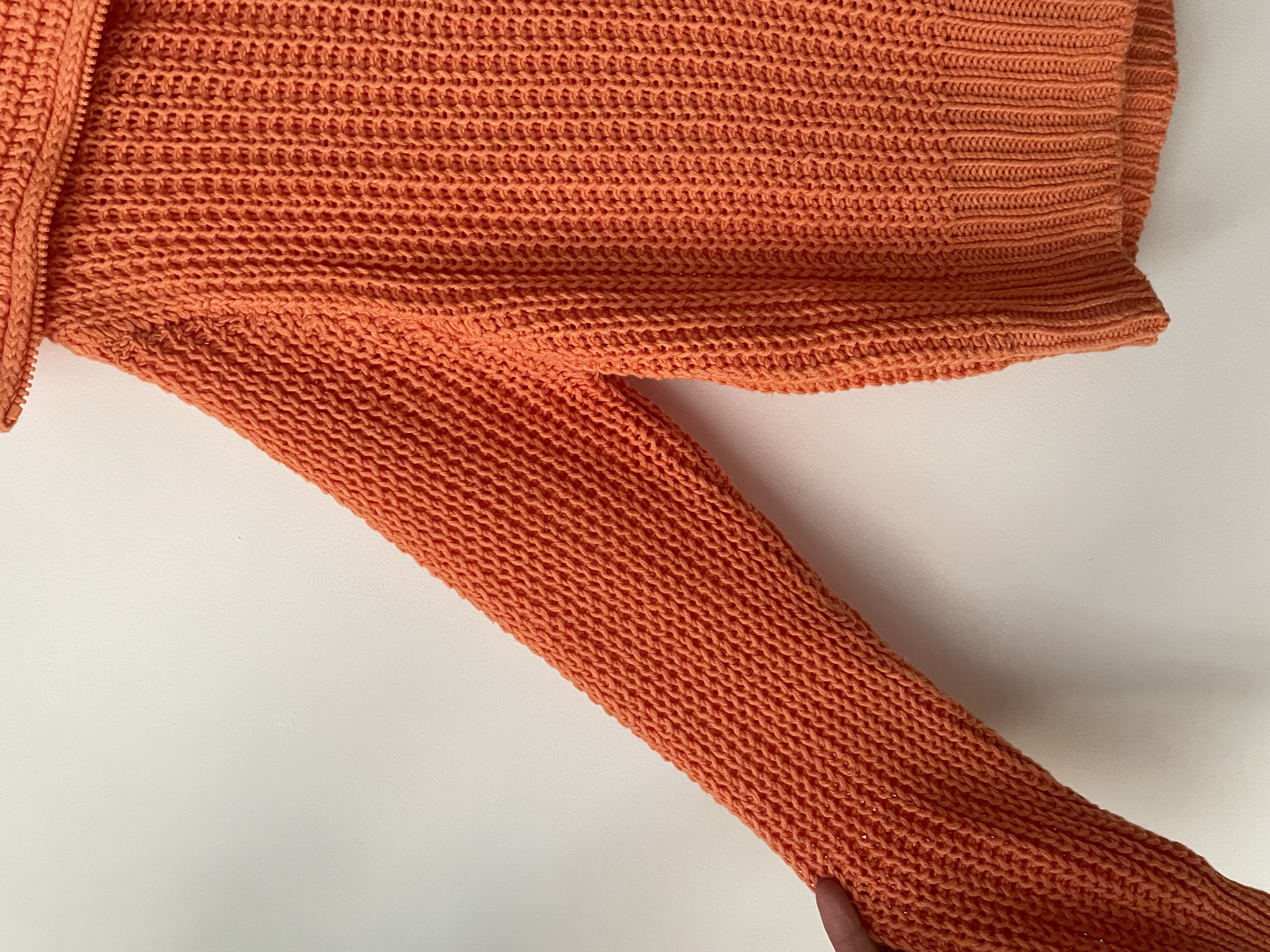 Sweater naranjo. Talla: XS holgado 3