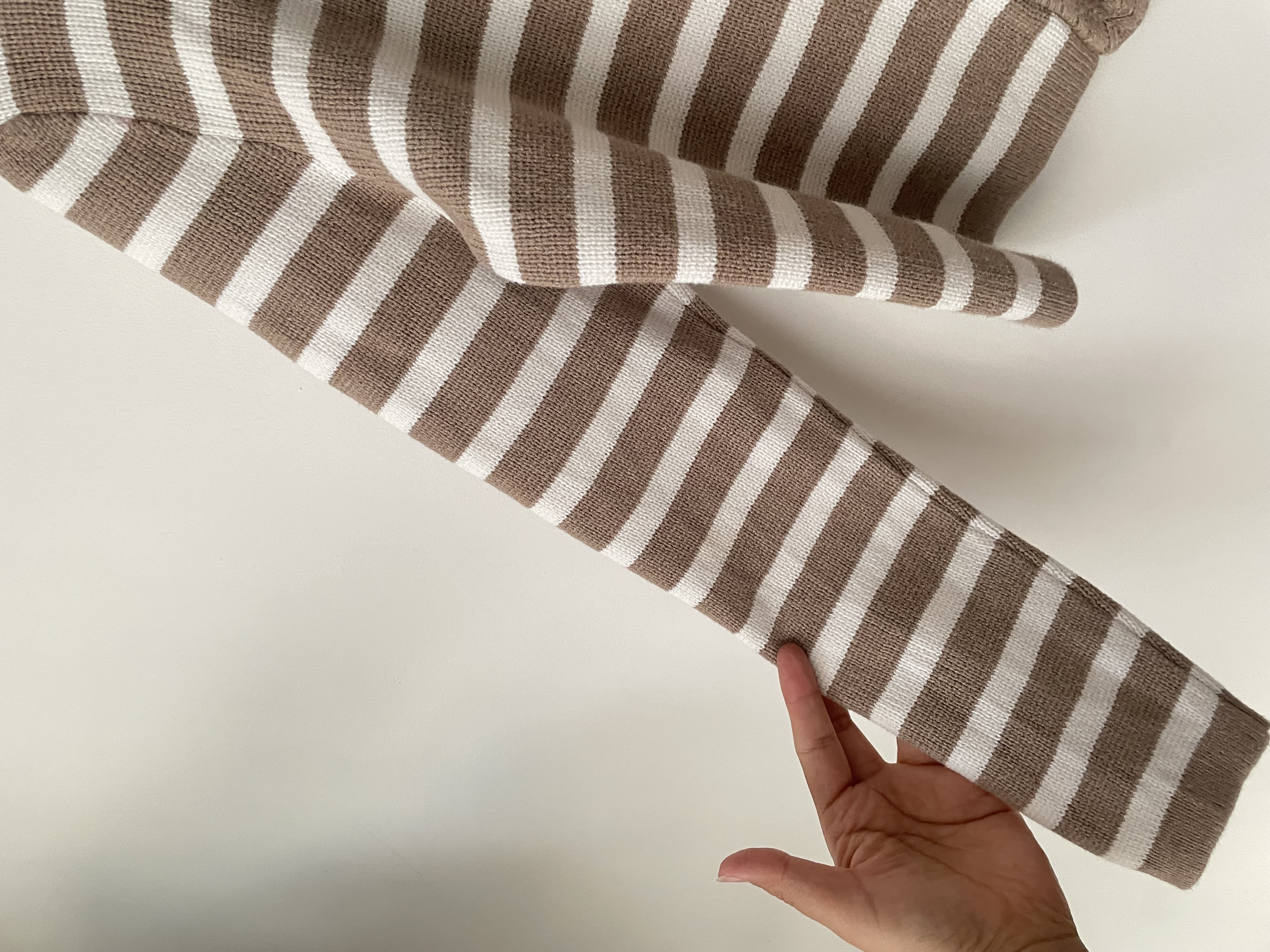 Cardigan rayas. Talla: XS 2