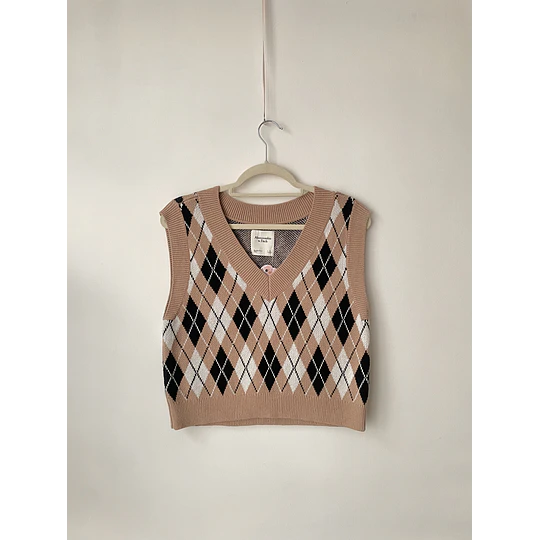 Vest rombos. Talla: S