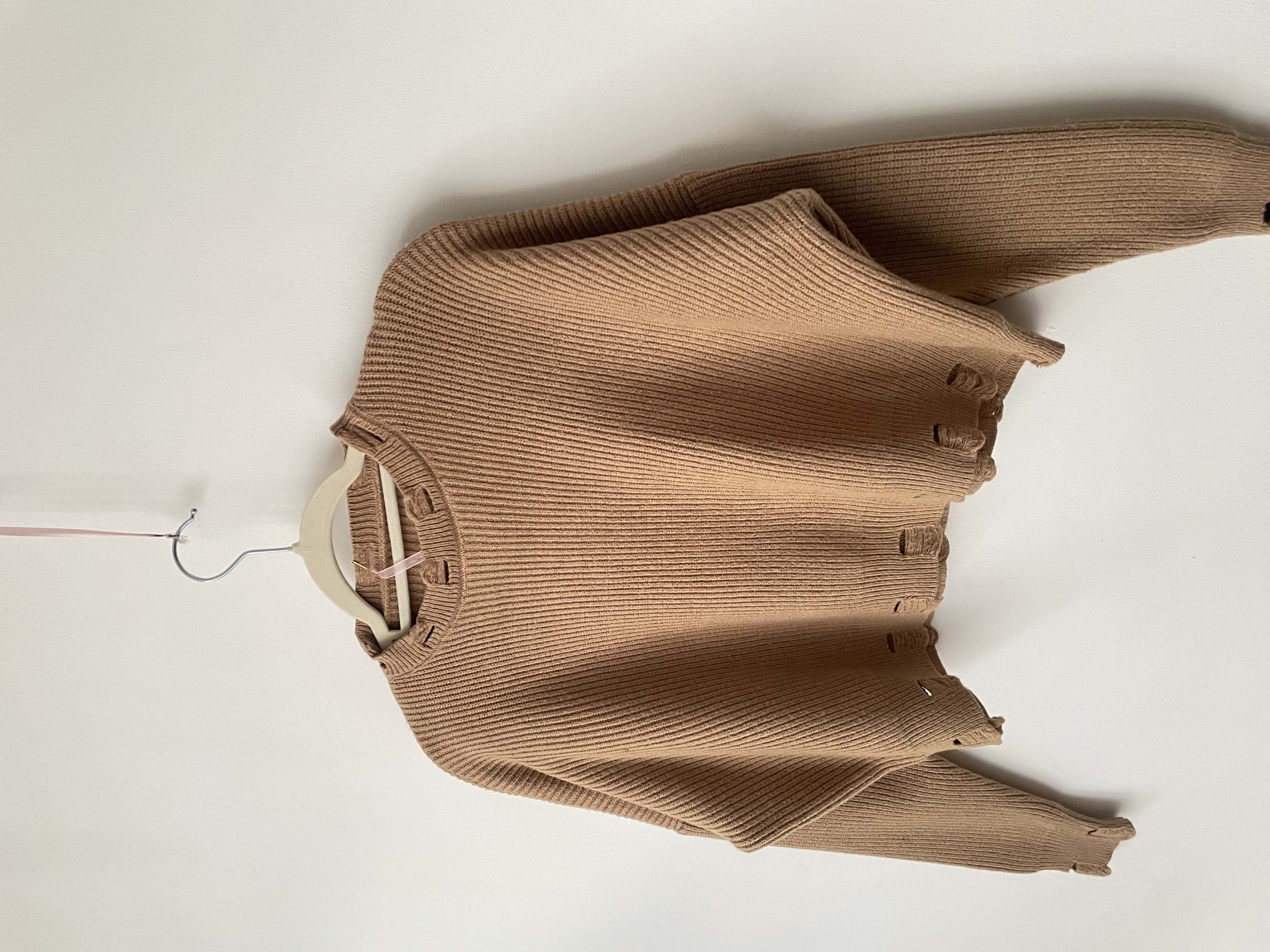 Sweater camel. Talla: XS/S 1