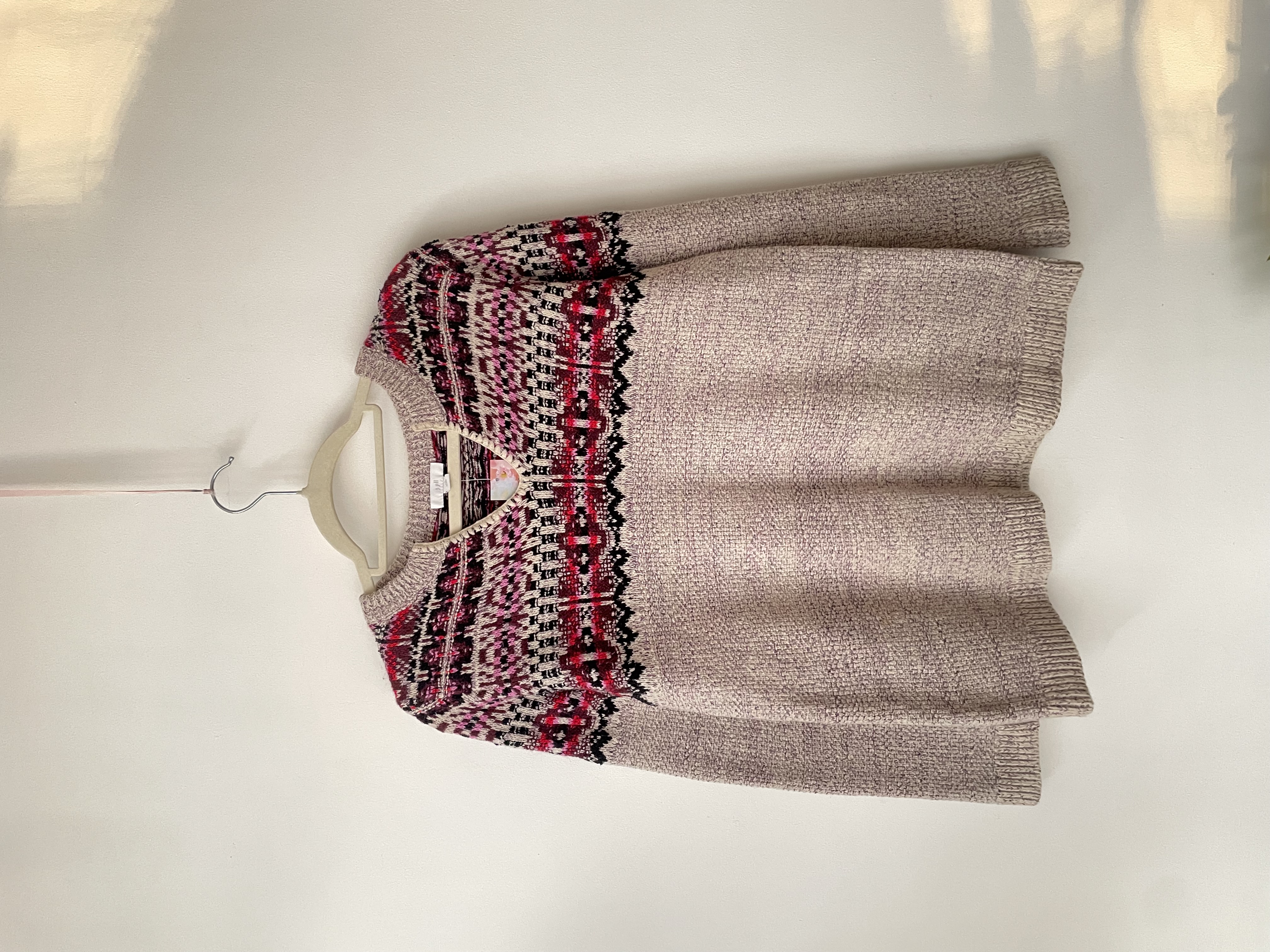 Sweater tribal. Talla: XS holgado 1