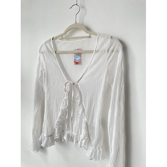 Blusa gasa. Talla : S