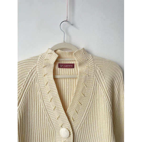 Cardigan vintage. Talla: S
