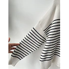 Sweater líneas cierre. Talla: S oversized 4