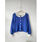 Cardigan azul. Talla: M/L 1