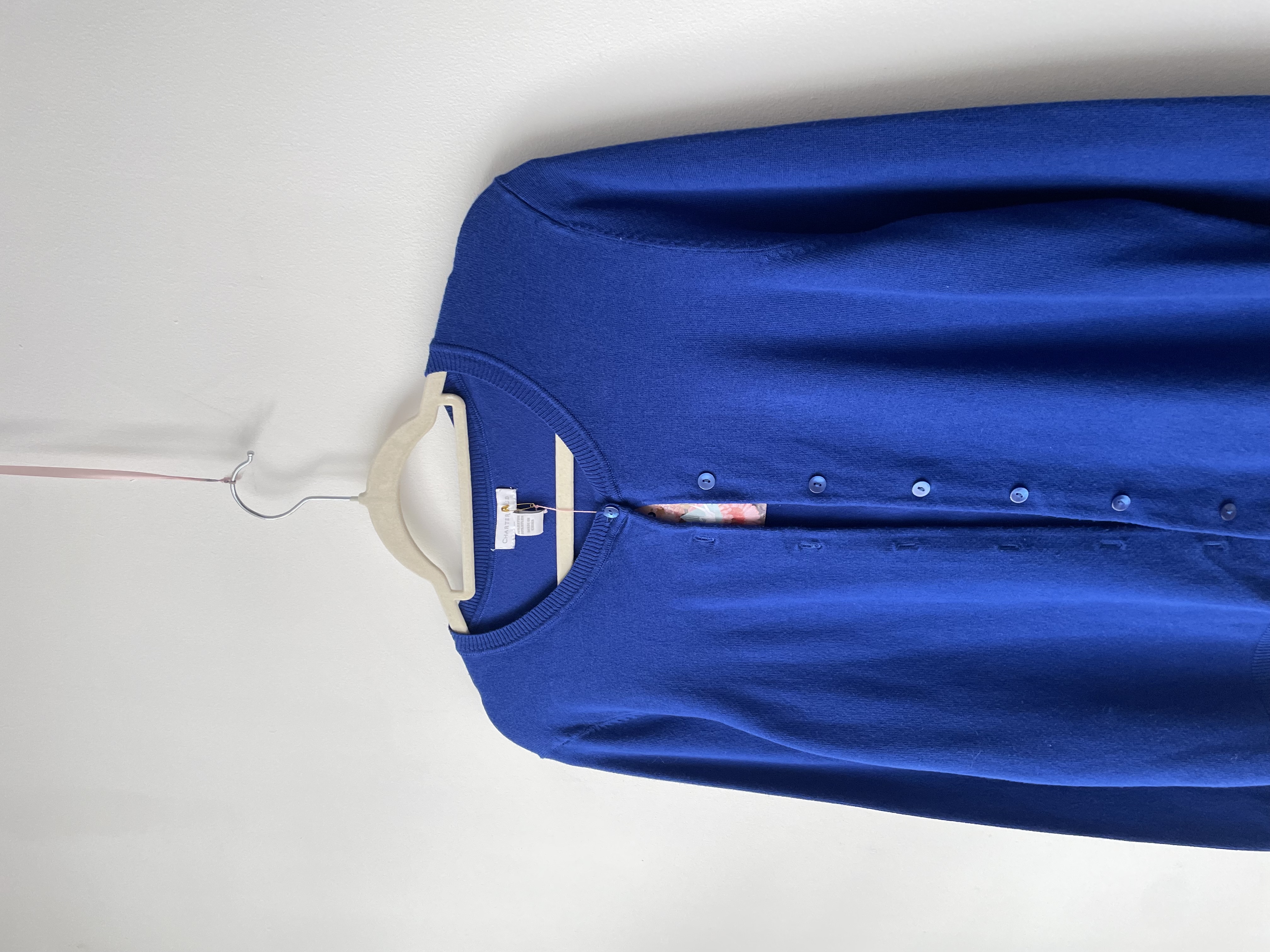 Cardigan hilo azu. Talla: XL 2