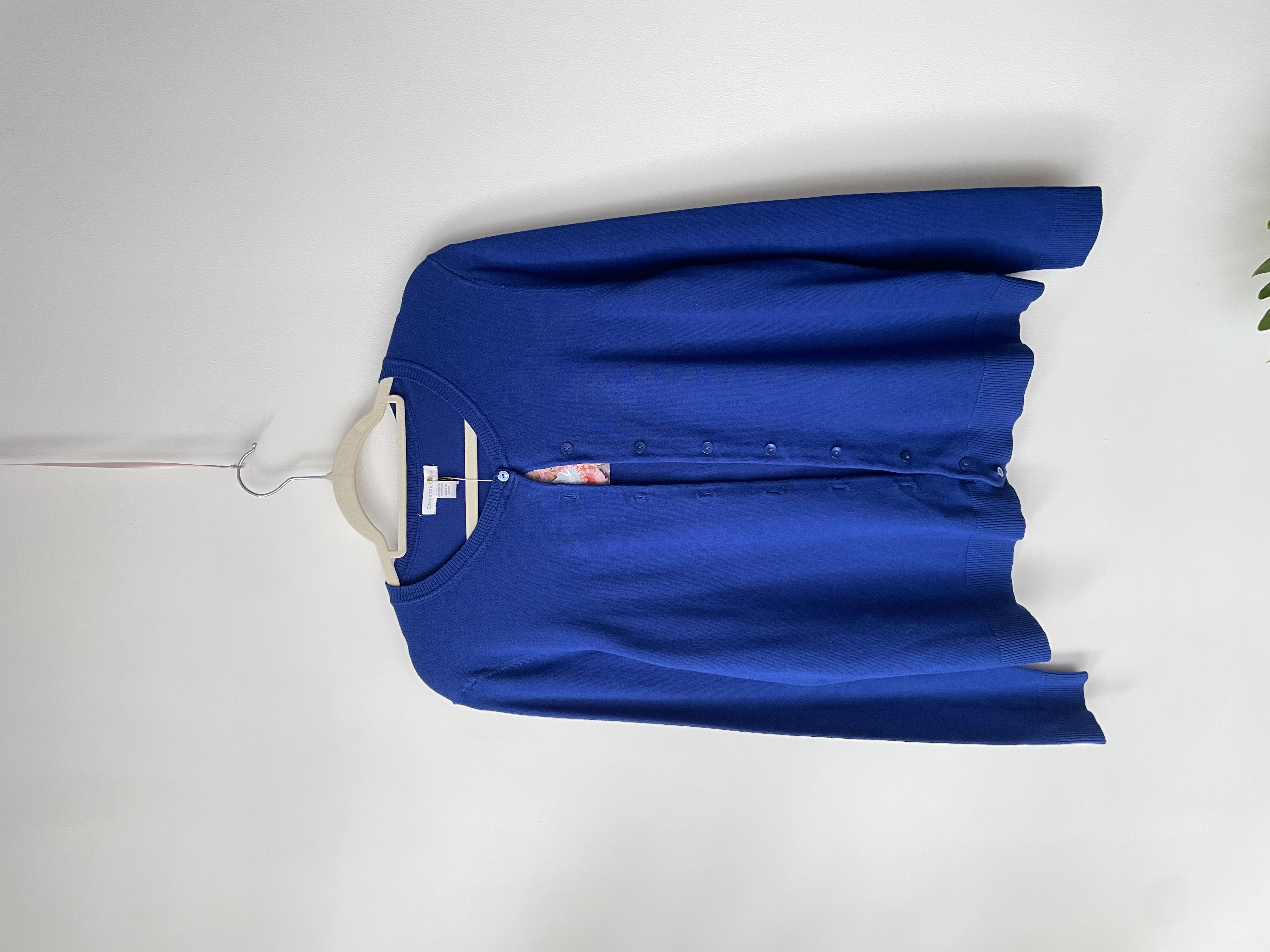 Cardigan hilo azu. Talla: XL 1