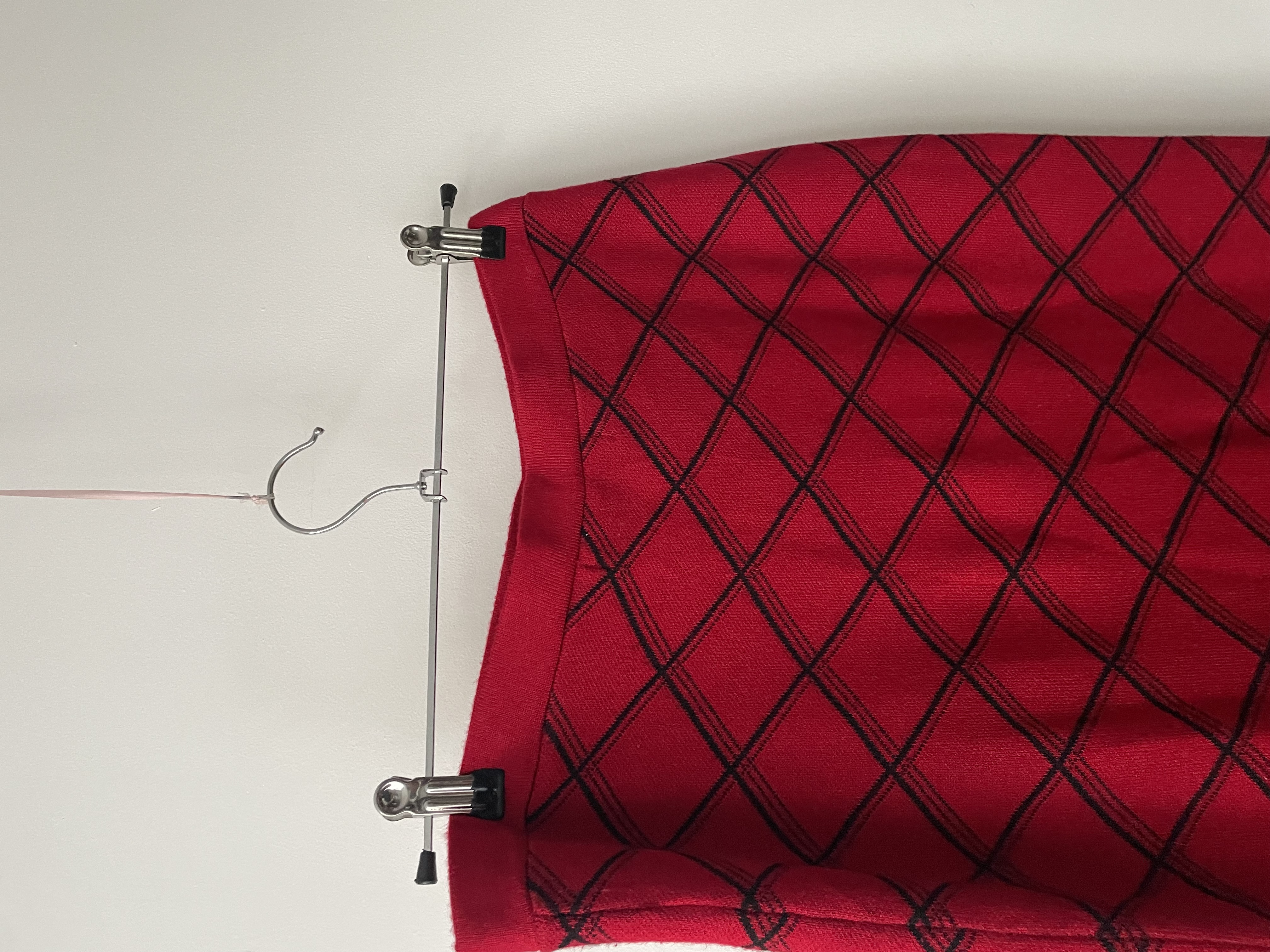 Falda tartán. Talla: L 4