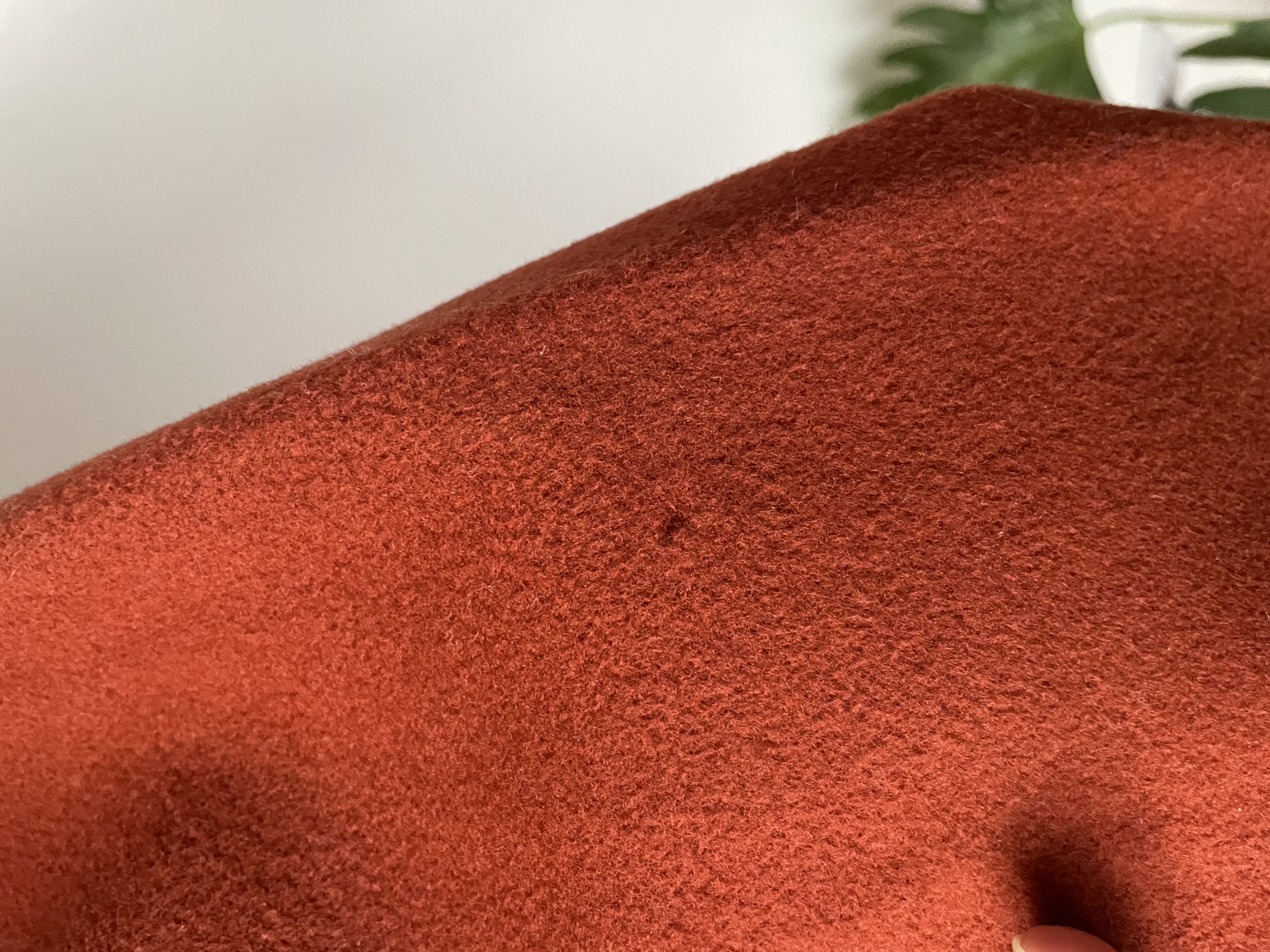 Abrigo terracota. Talla: 36 (xs)  9