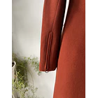 Abrigo terracota. Talla: 36 (xs)  7