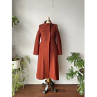 Abrigo terracota. Talla: 36 (xs)  1