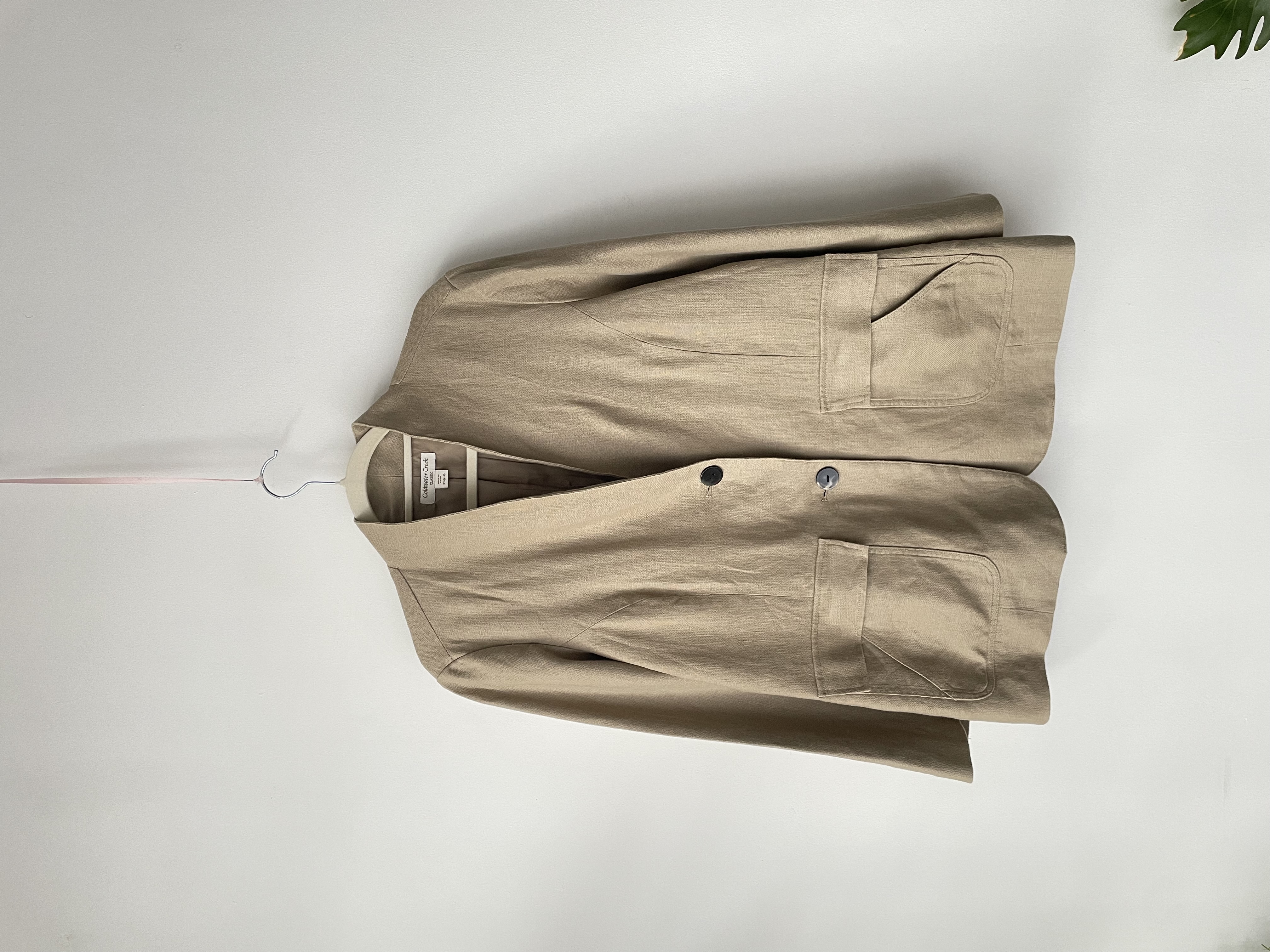 Blazer lino. Talla: 6/8 (38/40) 1