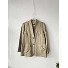 Blazer lino. Talla: 6/8 (38/40) 1