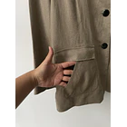 Blazer lino. Talla: 6/8 (38/40) 2