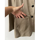 Blazer lino. Talla: 6/8 (38/40) 3