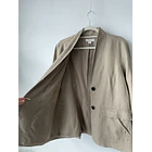Blazer lino. Talla: 6/8 (38/40) 6