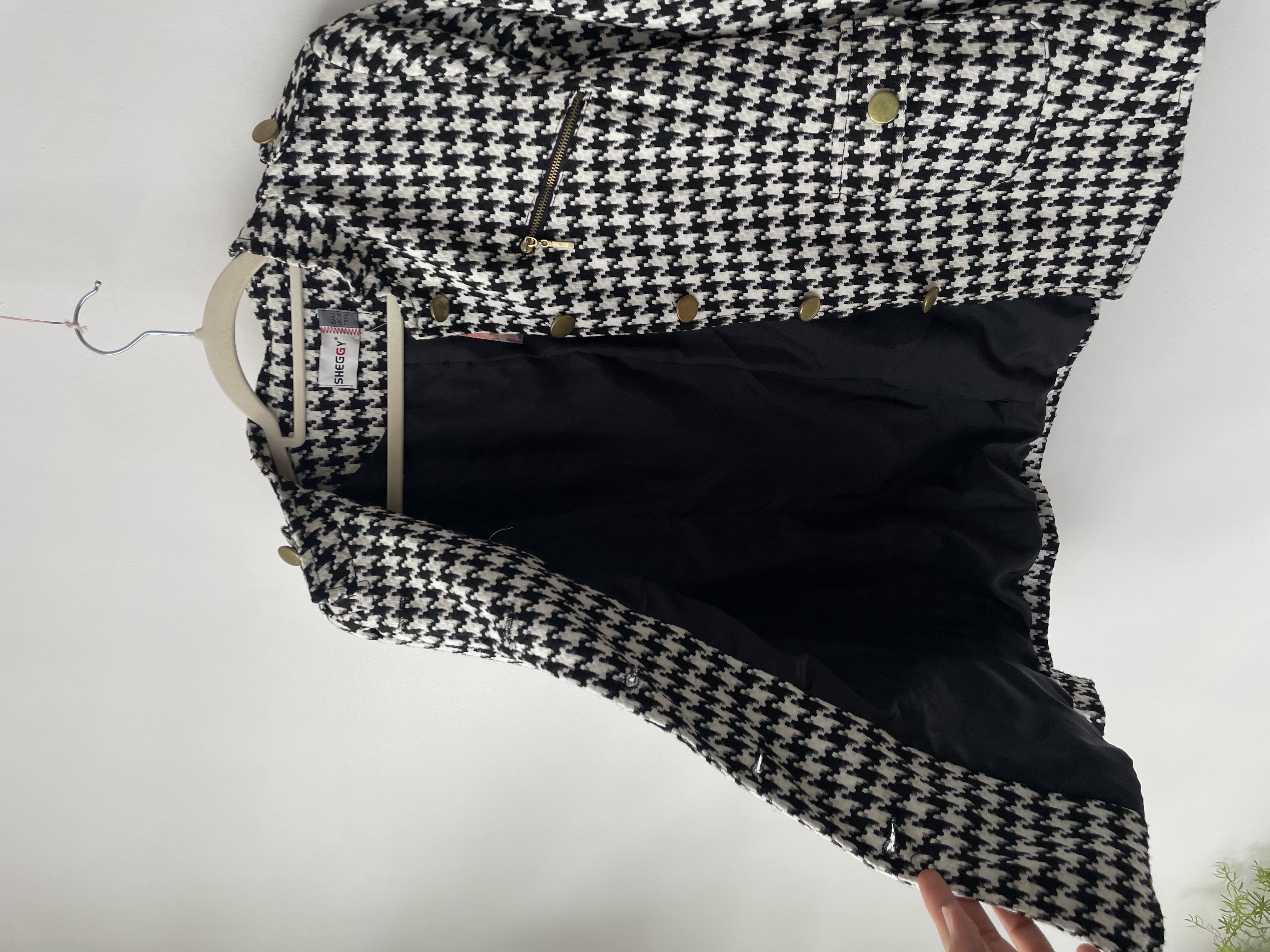 Chaqueta pata de gallo. Talla: XL chico (M) 4