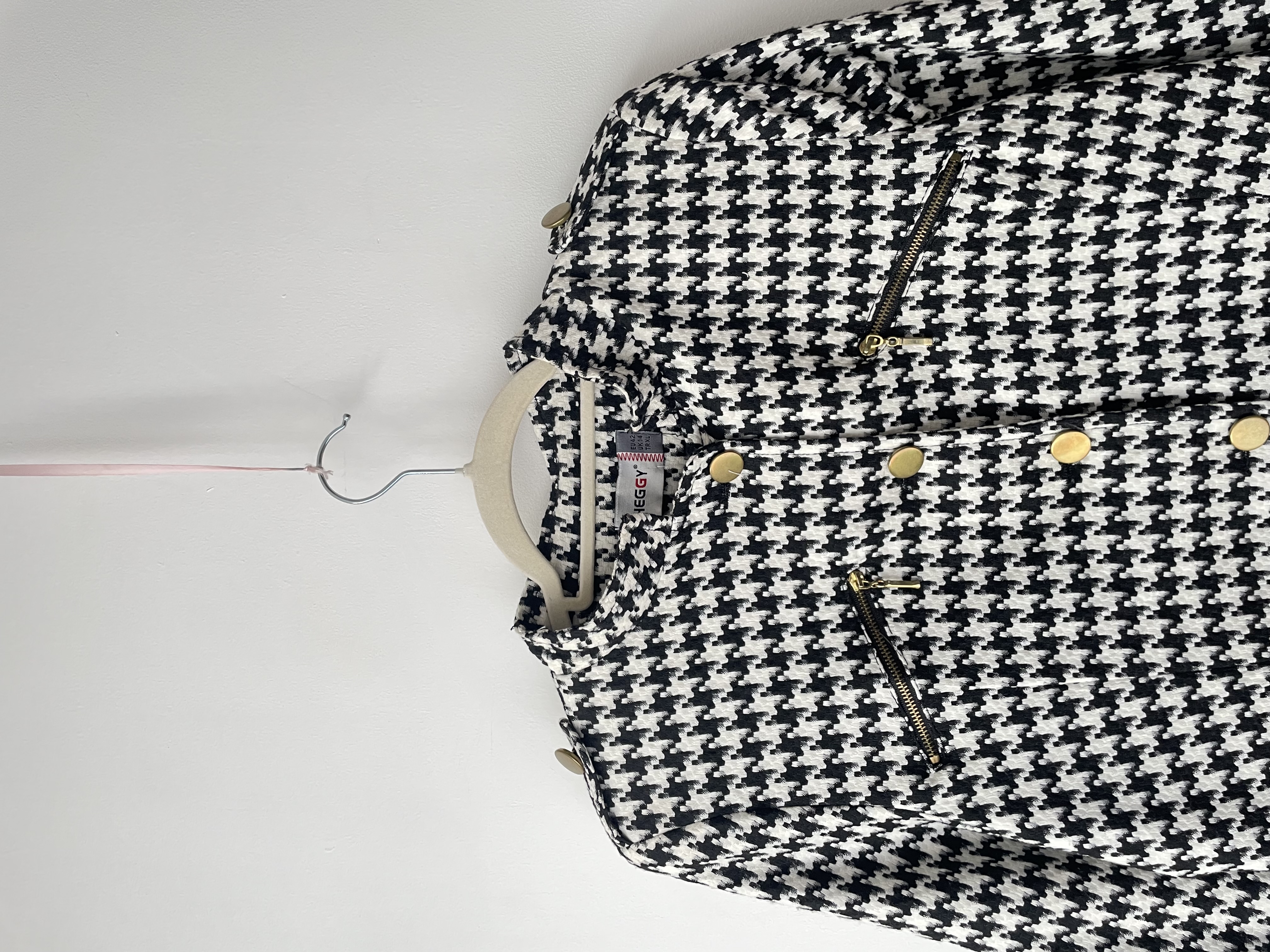 Chaqueta pata de gallo. Talla: XL chico (M) 2