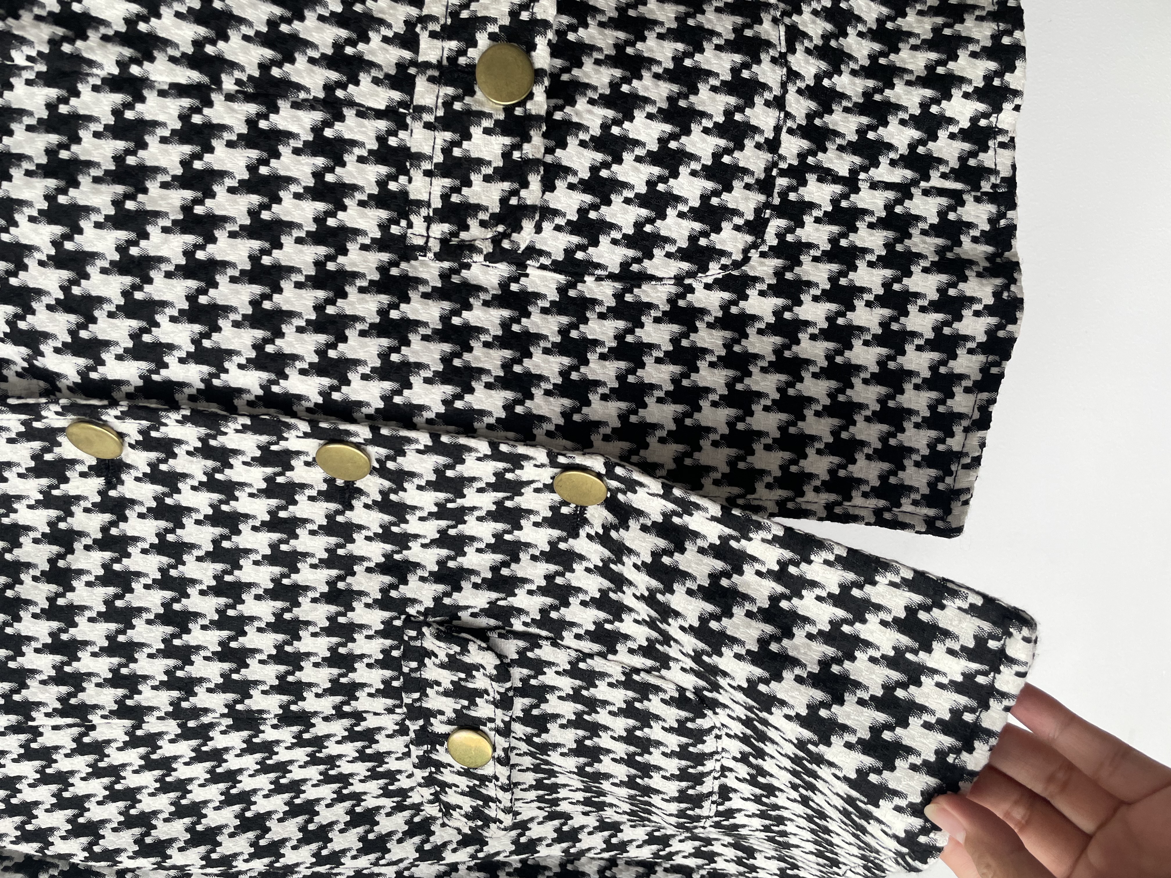 Chaqueta pata de gallo. Talla: XL chico (M) 7