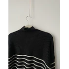 Sweater tortuga rayas. Talla: XS oversized 3