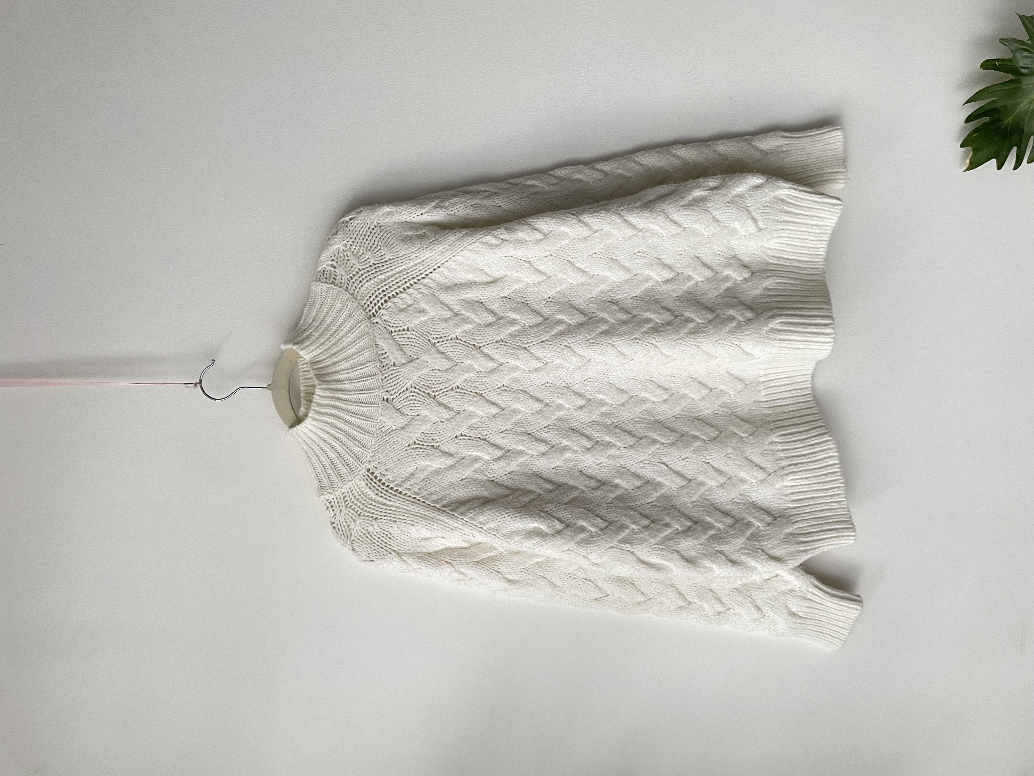 Sweater espiga. Talla: S oversized 1